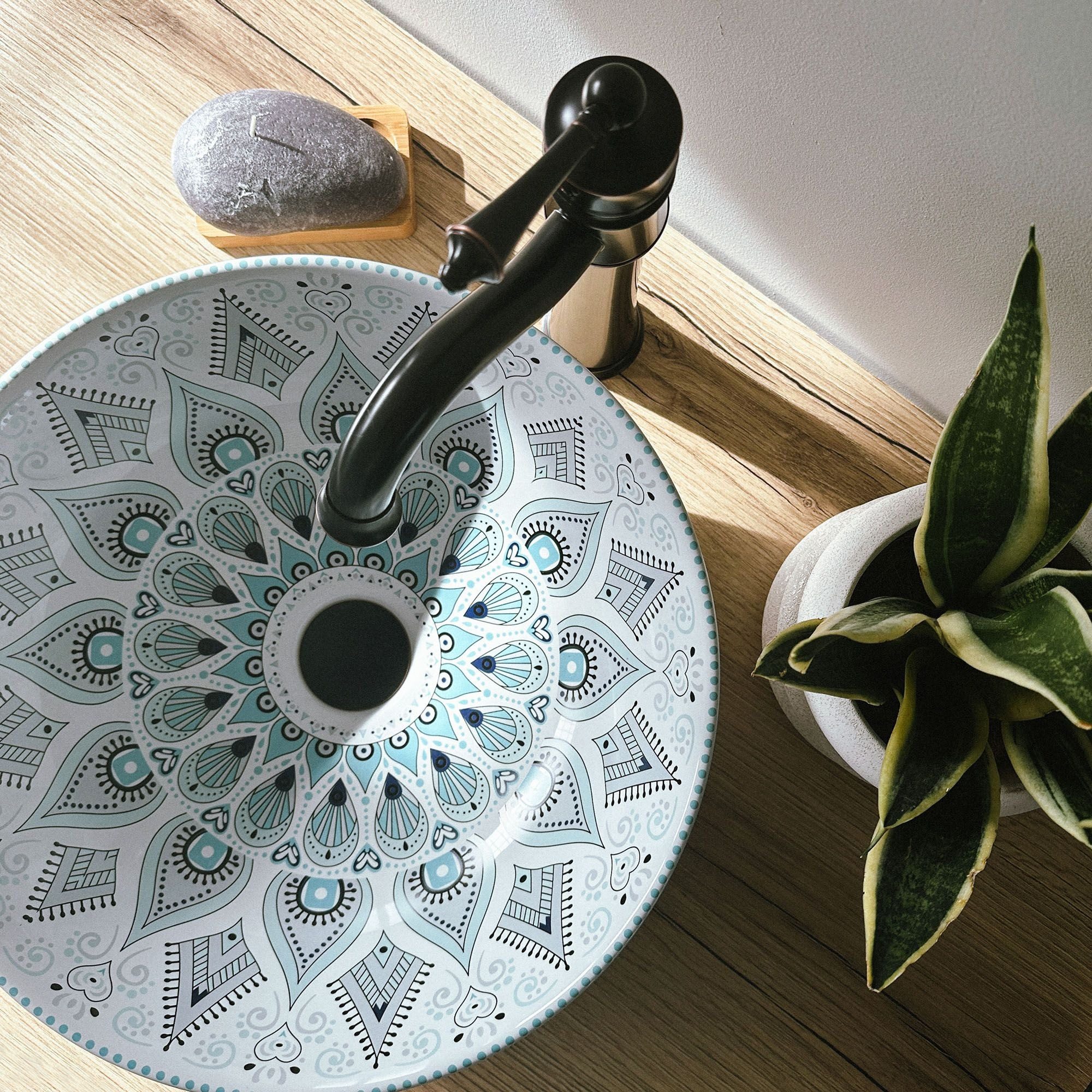 GTM Design Aufsatzwaschbecken Glanz - Modern günstig online kaufen
