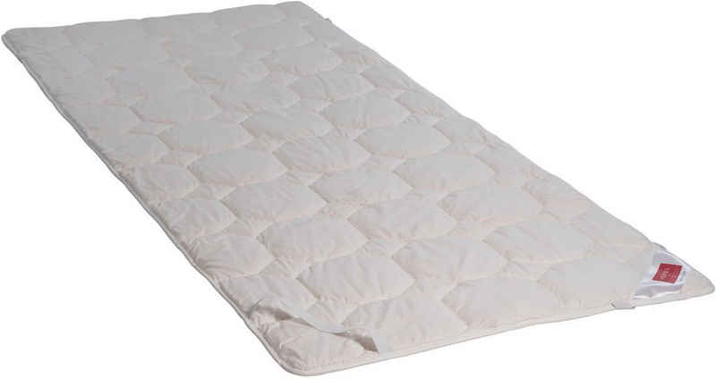 Matratzenauflage Pure Wool, außerordentlich atmungsaktiv Hefel, Auflage in 90x200 cm, 140x200 cm und weitere Größen