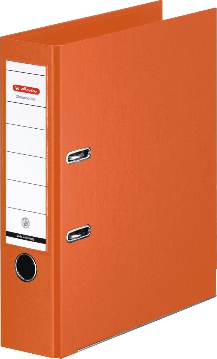 Herlitz Aktenordner Ordner Kunststoff A4 maX.file protect plus 80mm orange