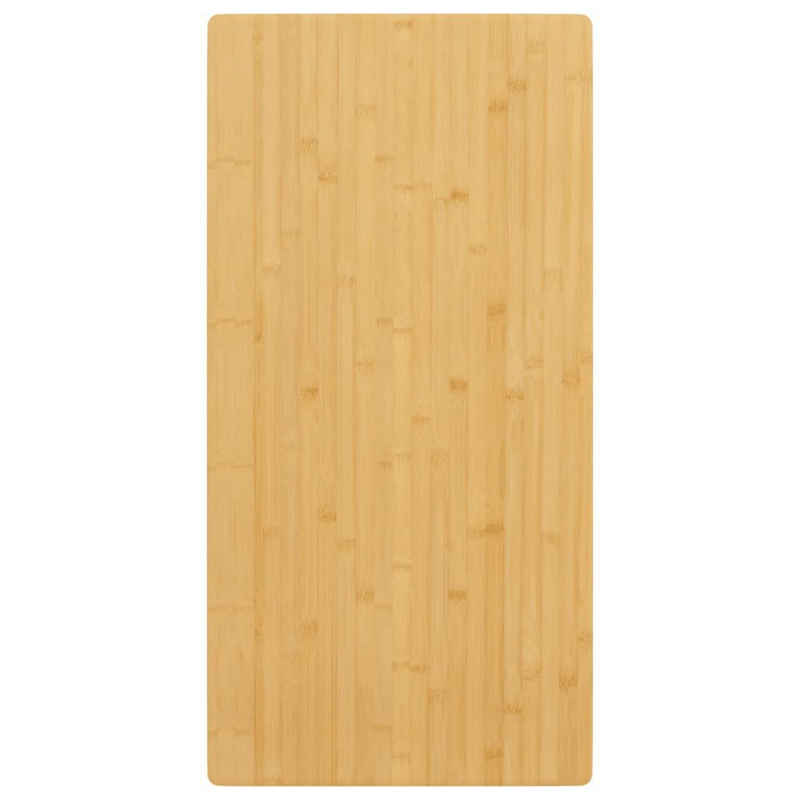 furnicato Tischplatte 40x80x2,5 cm Bambus (1 St)