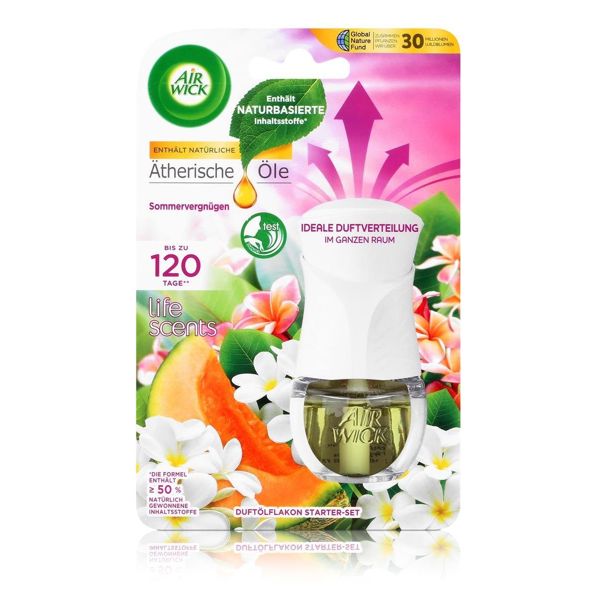 Air Wick Raumduft Air Wick Duftölflakon Starter-Set Sommervergnügen - Raumduft (1er Pack