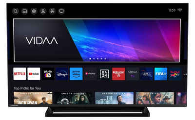 Toshiba 43LV3E63DAZ LCD-LED Fernseher (108 cm/43 Zoll, Full HD, VIDAA Smart TV, HDR, Triple-Tuner, Bluetooth, VIDAA U6, Dolby Audio, Alexa-fähig)
