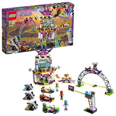 LEGO® Konstruktionsspielsteine LEGO® Friends - Das große Rennen, (Set, 648 St)