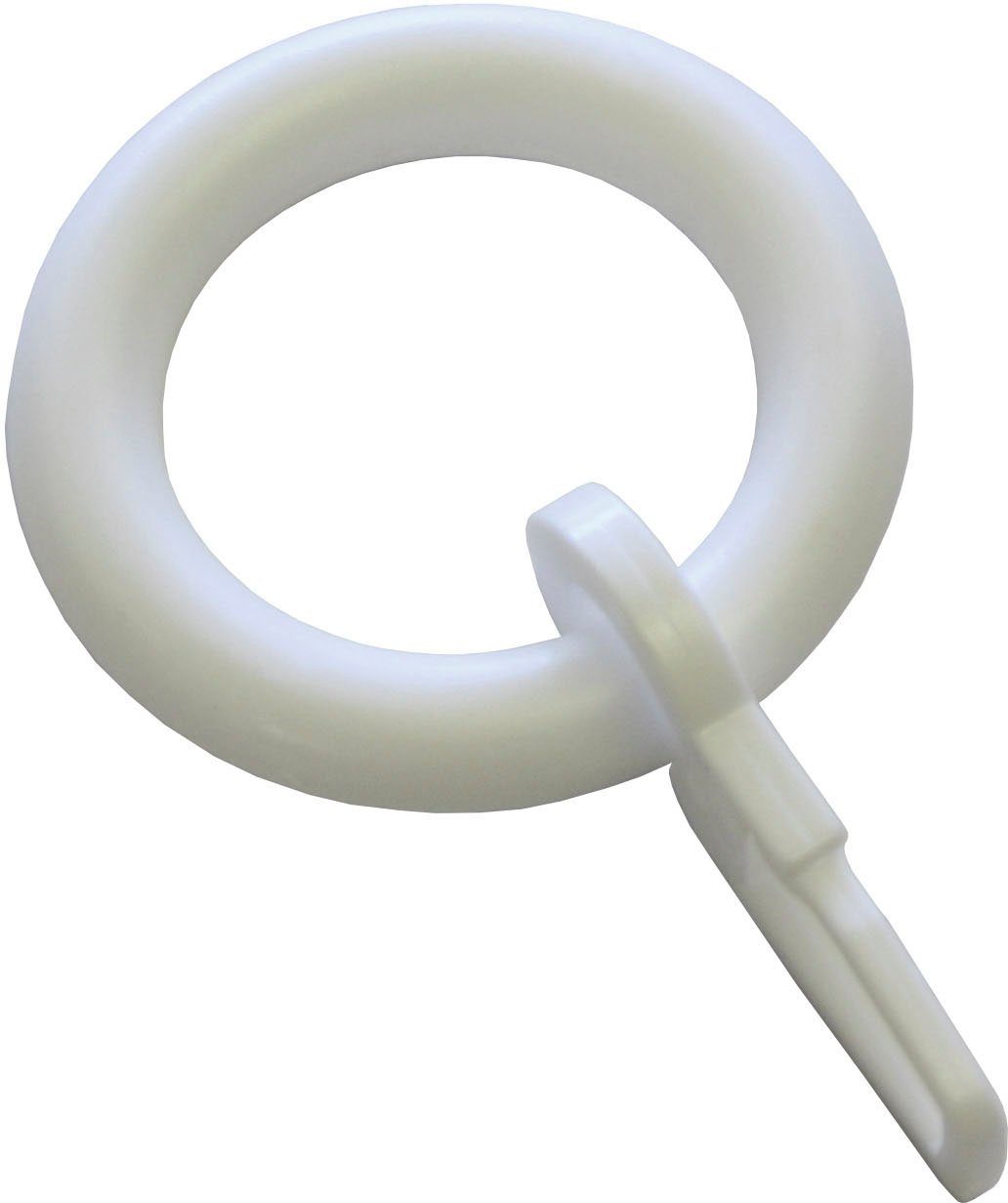 GARDINIA Gardinenring mit Faltenlegehaken, (10-St), Serie günstig online kaufen