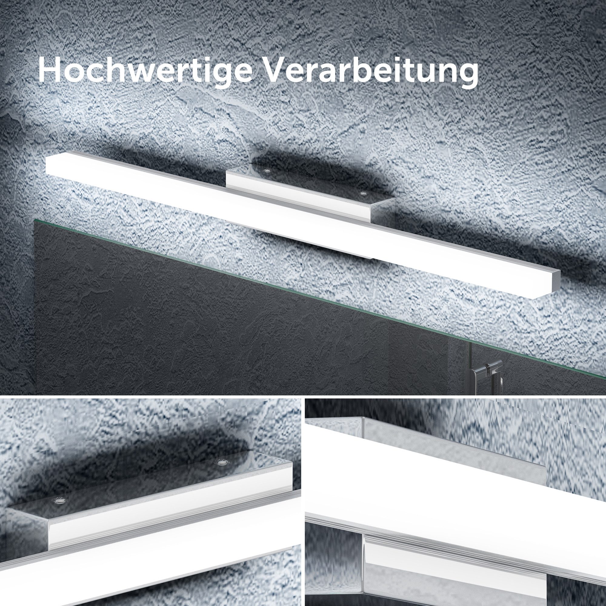 doporro LED Spiegelleuchte Wandlampe Wandleuchte Spiegellampe Badlampe Badleuchte Spiegelstrahl