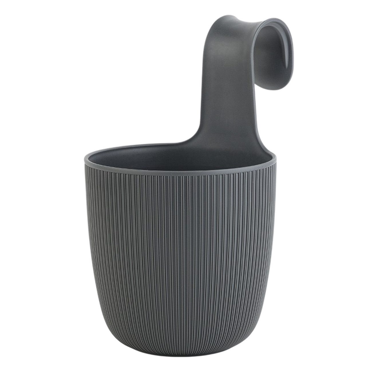 Engelland Blumentopf Blumentopf zum Hängen (Vorteils-Set, 1 St., Fassungsvermögen 2,3 Liter), UV-Beständig, Frostbeständig, Drainagesystem, ideal für Geländer/Zäune
