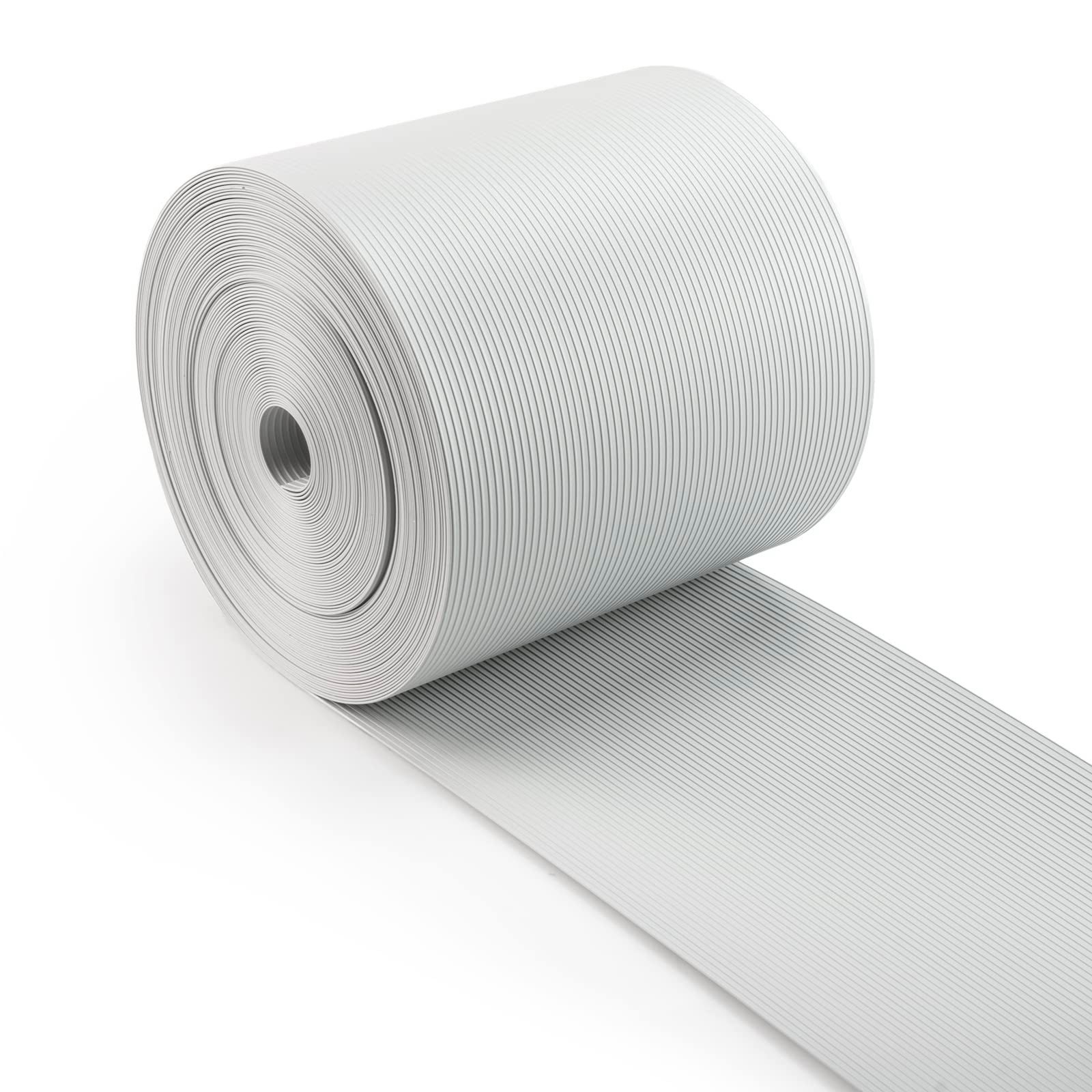 DQ-PP Sichtschutzstreifen DQ-PP SICHTSCHUTZSTREIFEN, 19 cm x 35 m (450 g/m) +20 Clips,Zaunfolie, Sichtschutz, Zaunblende, Gartenmaterial, UV-Stabilisierung, PVC