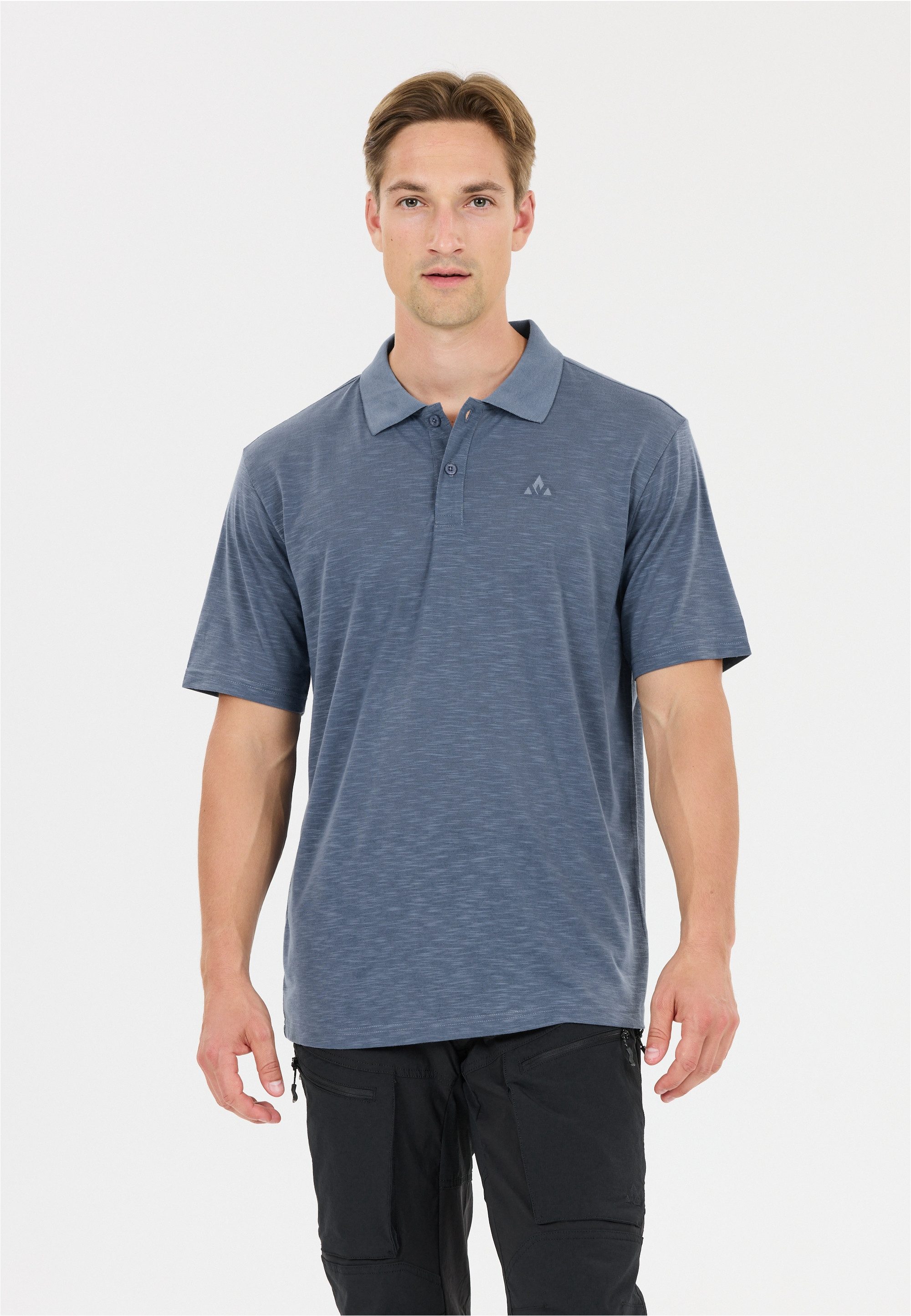 WHISTLER Langarm-Poloshirt Vale Aus leichtgewichtigem Material