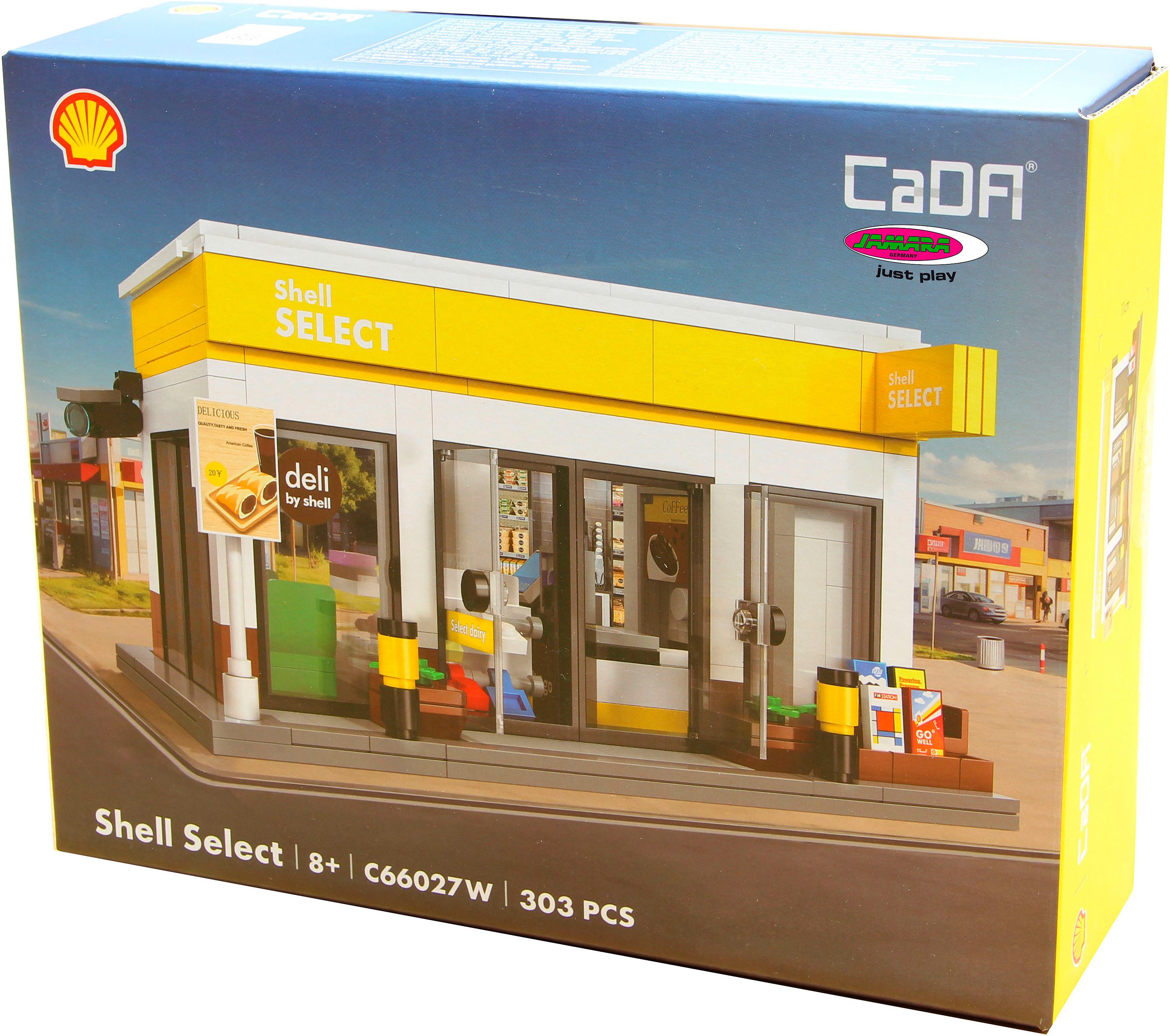 Jamara CaDA, Bricks, Shell Select Bricks (402870) Konstruktions-Spielset, (303 St)