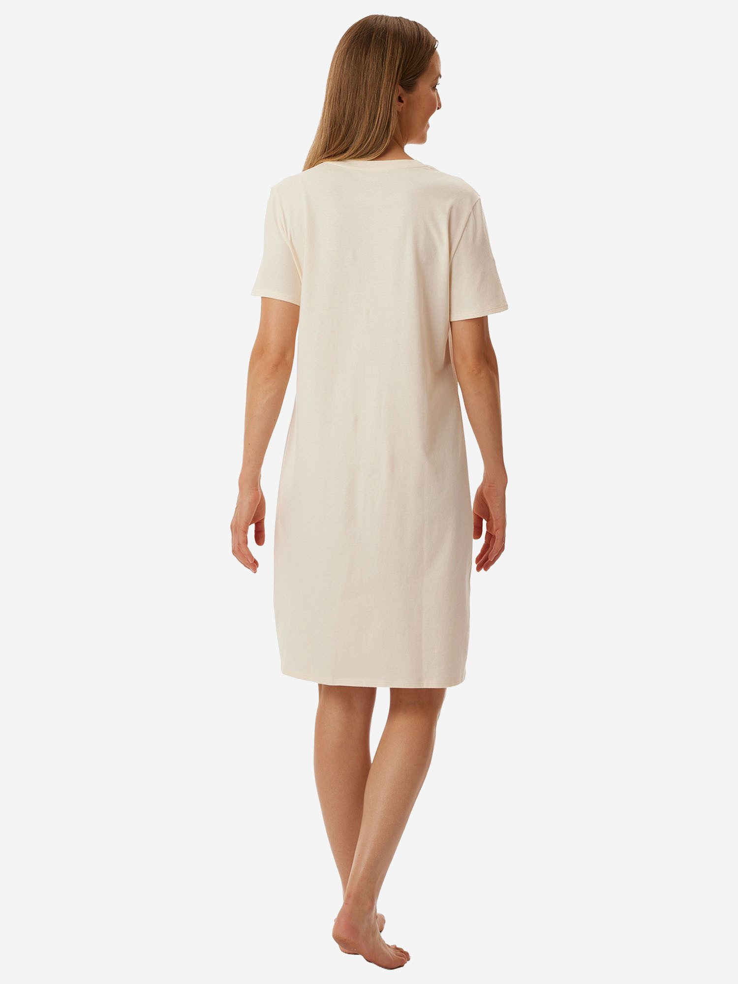 uncover by SCHIESSER Nachthemd Nightwear - kurzarm (2-tlg) Schlafkleid, Nachtkleid, Schlafhemd