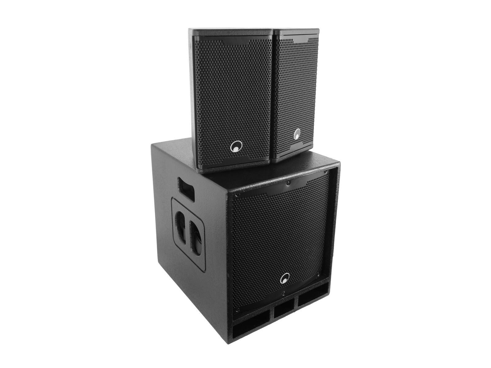 Omnitronic Omnitronic MAXX-1206DSP 2.1 Aktiv-System Lautsprechersystem