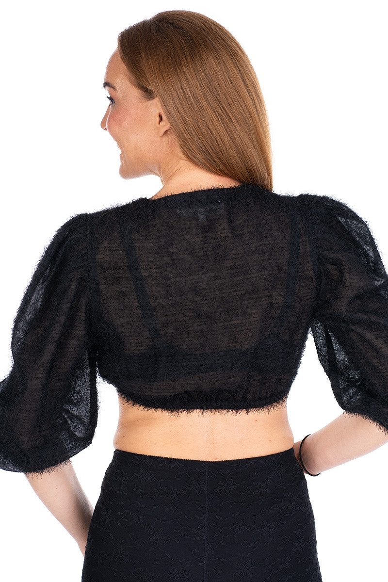 Madame Marie Dirndlbluse Dirndlbluse - KÜHBACH - offwhite, schwarz