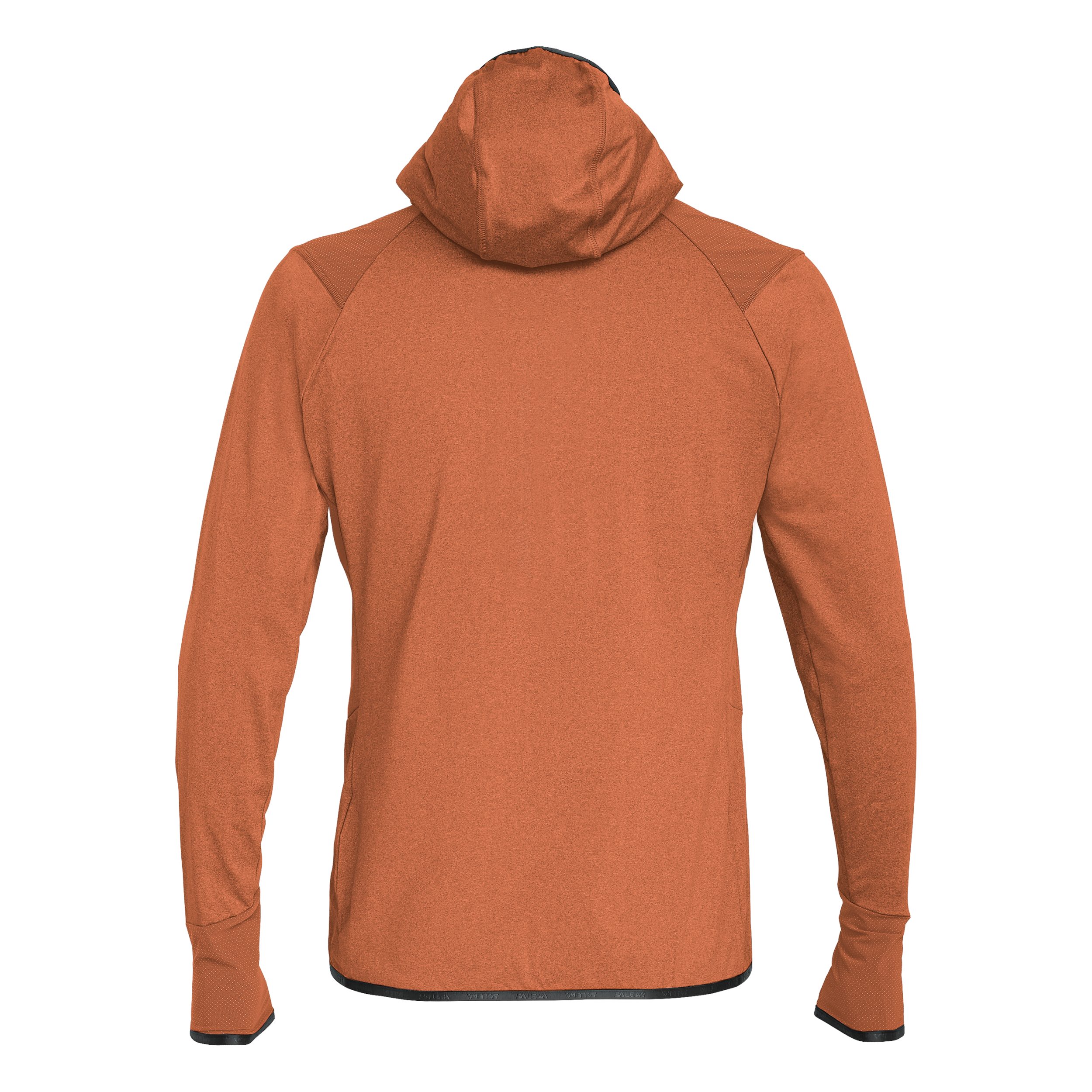 Salewa Langarmshirt AGNER HYBRID PL/DST M FZ HDY BOMBAY BROWN MELANGE/0910