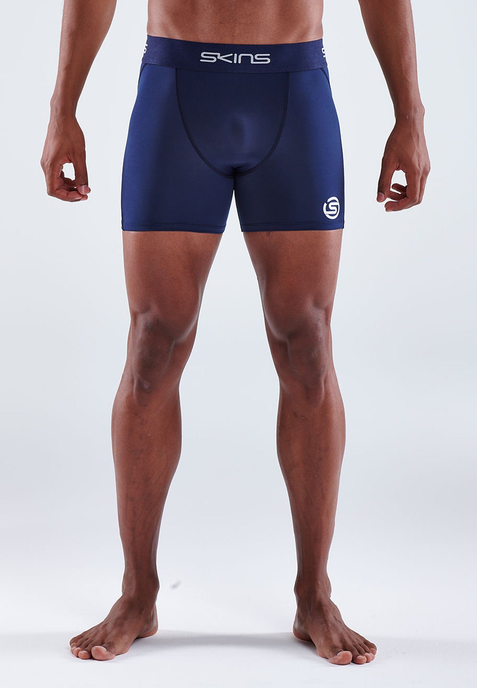 Skins Lauftights S1 Shorts (1-tlg) navy blue