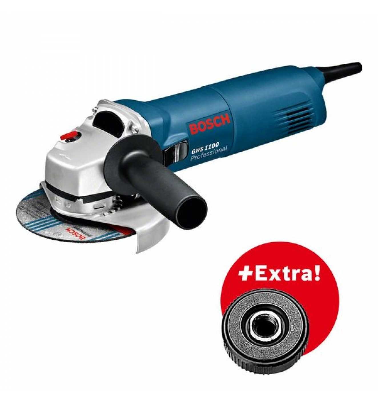 Bosch Professional Winkelschleifer GWS 1100, SDS Clic, im Karton | Winkelschleifer