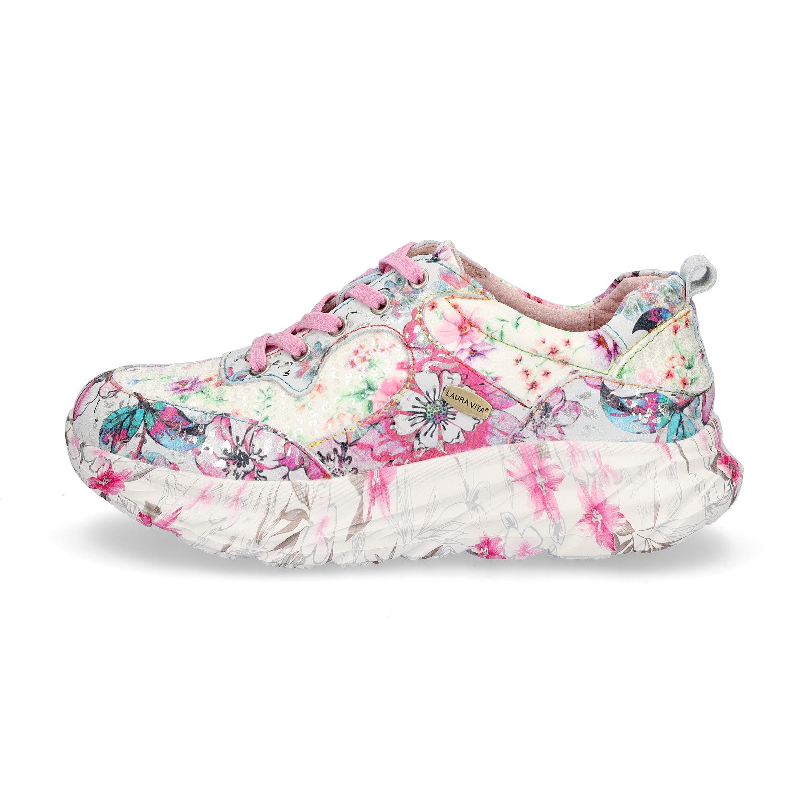 LAURA VITA Laura Vita Damen Sneaker rosa multi Sneaker