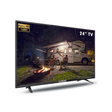 KB Elements ELT24DE910B LED-Fernseher (60,00 cm/24 Zoll, Full HD, 12/220 Volt, Hotelmodus, Triple Tuner)