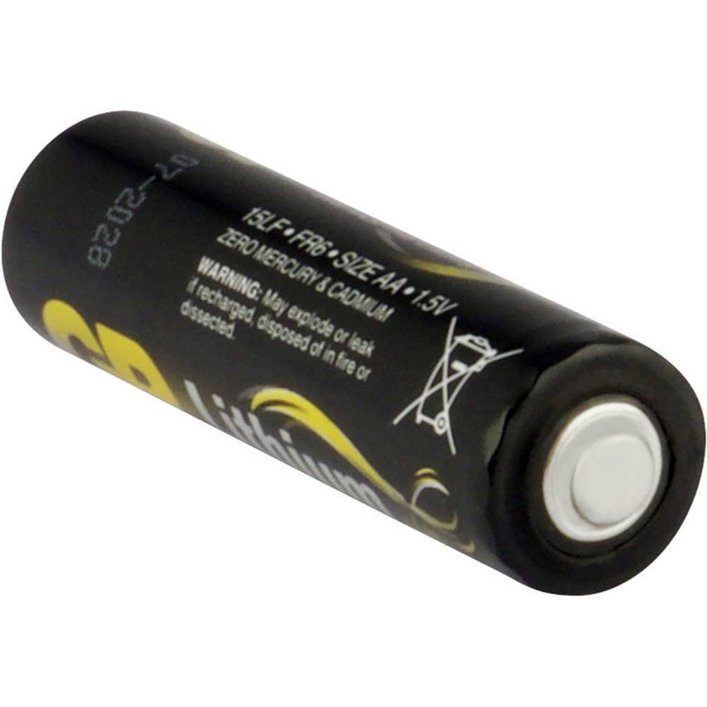Gp Lithium Batterie AA Mignon (AA Lithium / FR06 / R6 / 15LF GP15LF562C4 Batterie