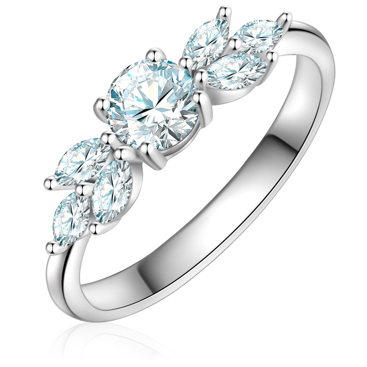 Trilani Silberring silber günstig online kaufen