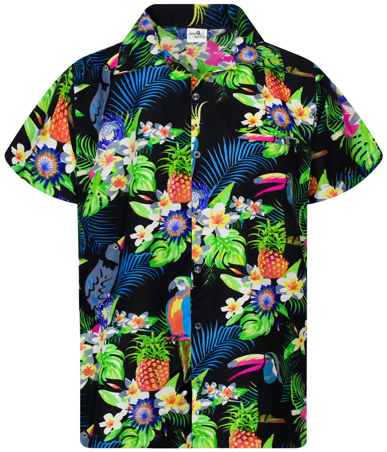 King Kameha Hawaiihemd Parrot Cockatoo Funky günstig online kaufen