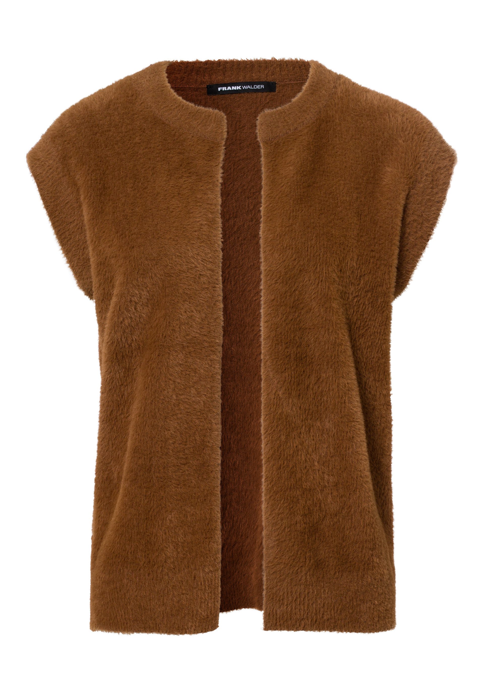 FRANK WALDER Strickweste mit offener Silhouette günstig online kaufen
