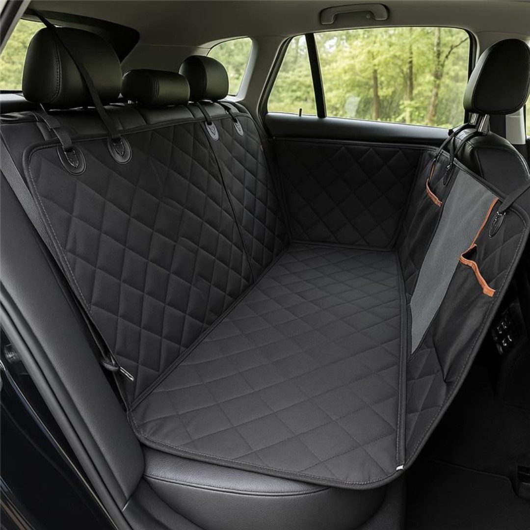 nm_trade Tier-Autoschondecke Auto Hundedecke Wasserdicht – Rutschfeste Autoschondecke