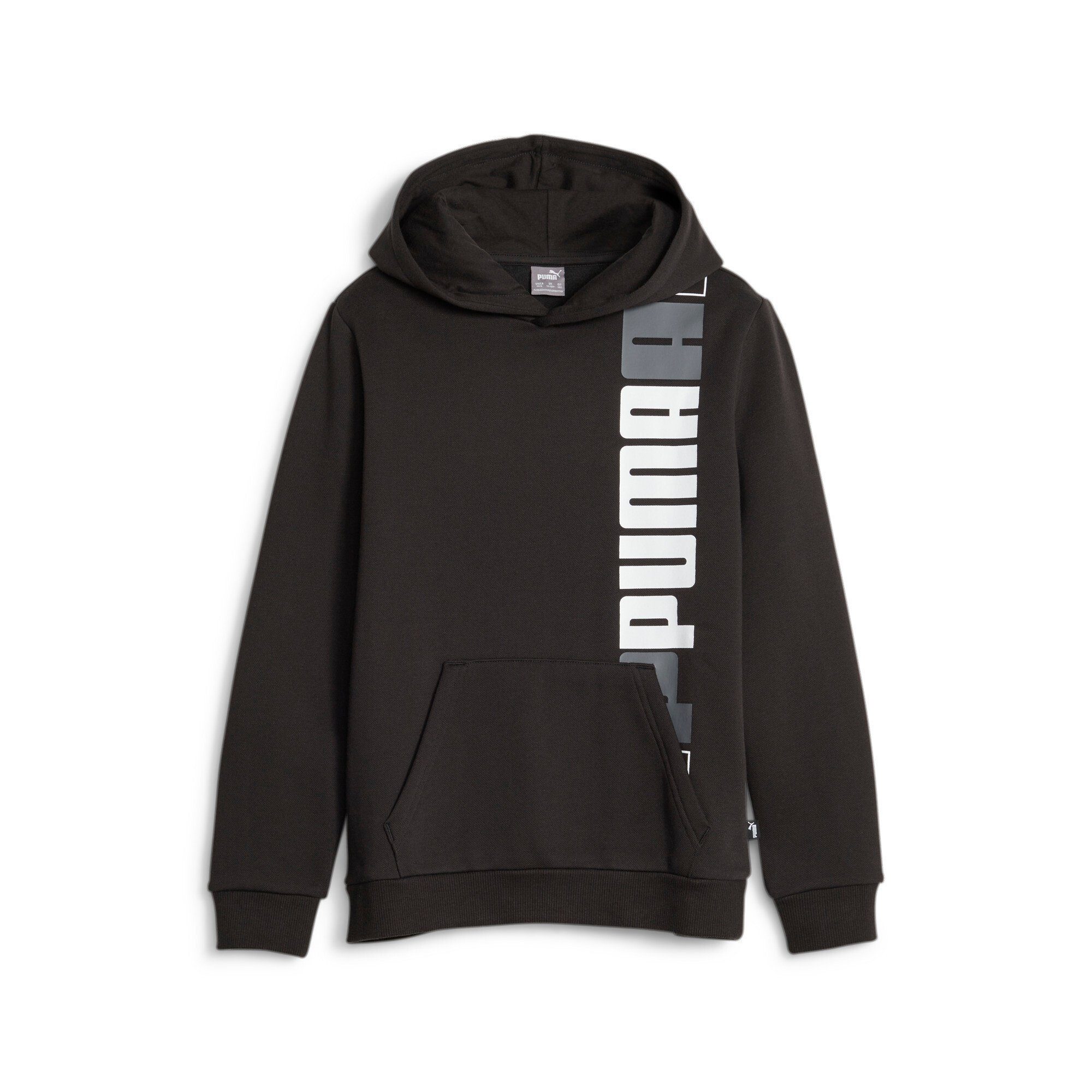 PUMA PUMA HOODIE FL LOGO Kapuzensweatshirt Black LAB B ESS+