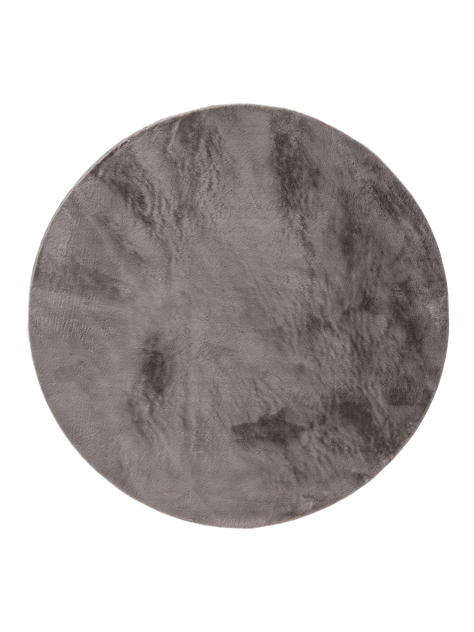 benuta Fellteppich Furry, rund, Höhe: 11 mm, Teppich Wohnzimmer, Esszimmer, günstig online kaufen