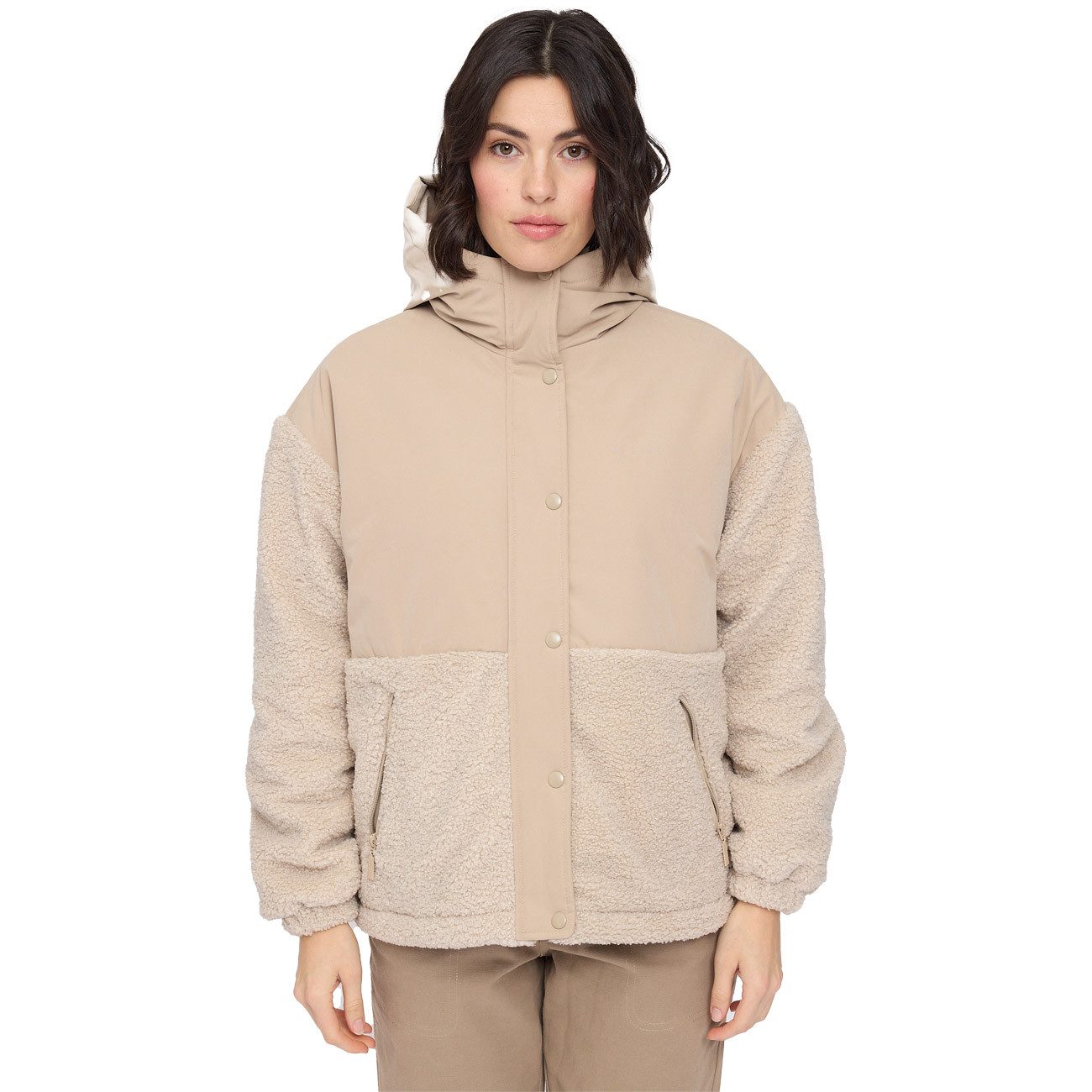 MAZINE Parka Fabric Blocking Jacket Fabric Blocking Jacket