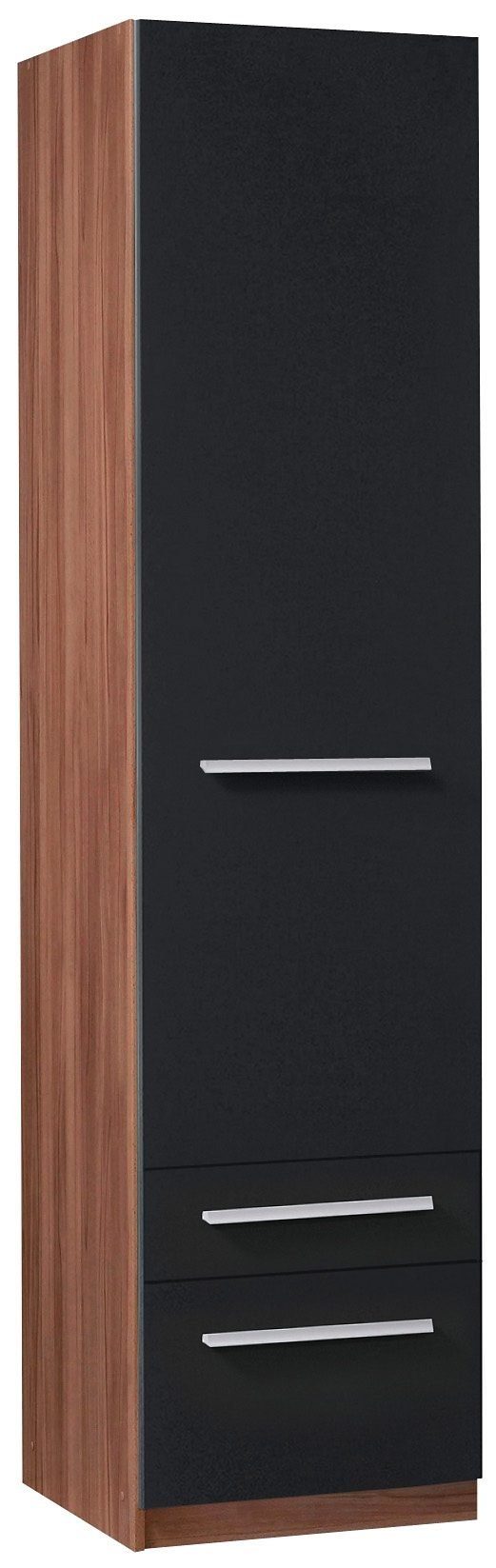 priess Kleiderschrank Schrank Garderobe Wäscheschrank Barcelona in 5 Breiten viel Stauraum, geräumige Schubkästen, mit Spiegel, MADE IN GERMANY