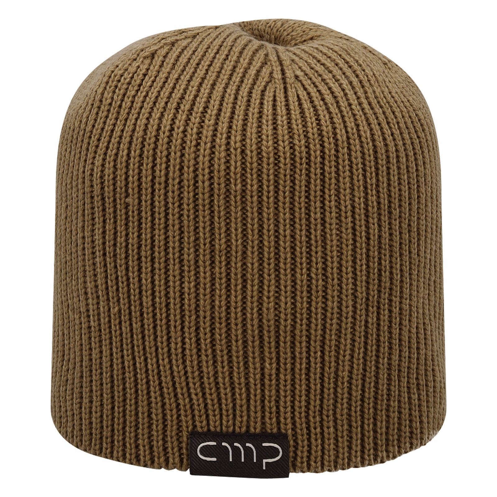 CMP Strickmütze Strickmütze mit aufgenähtem Markenlogo