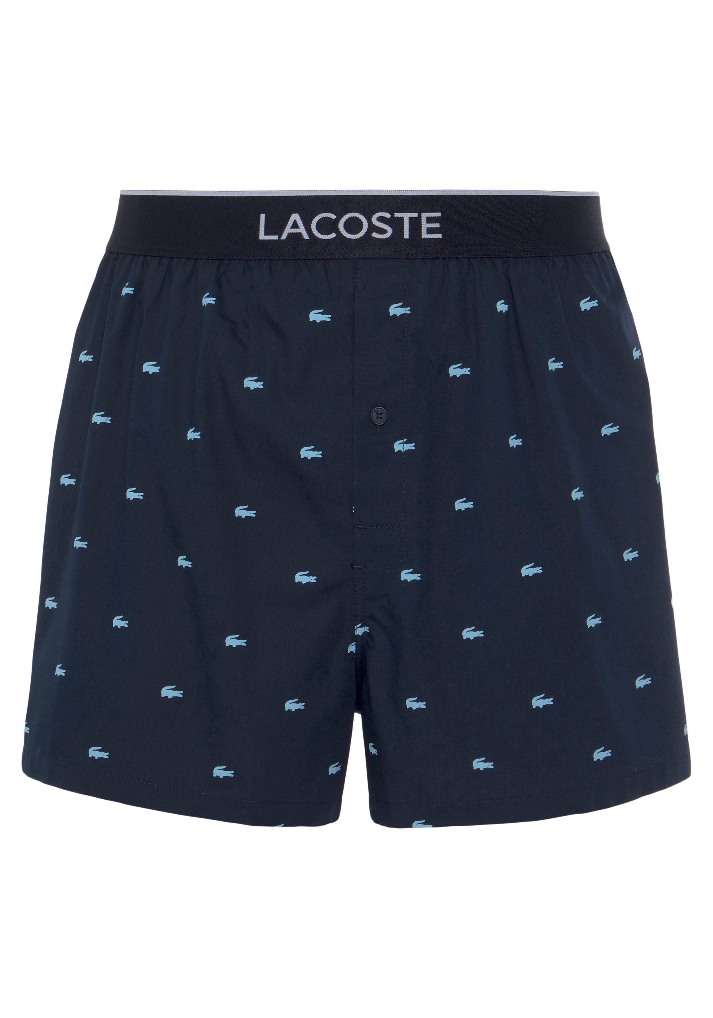 Qualität light Authentics navy blue Sparpackung, navy / Boxershorts Webboxer NW1 Premium / Lacoste