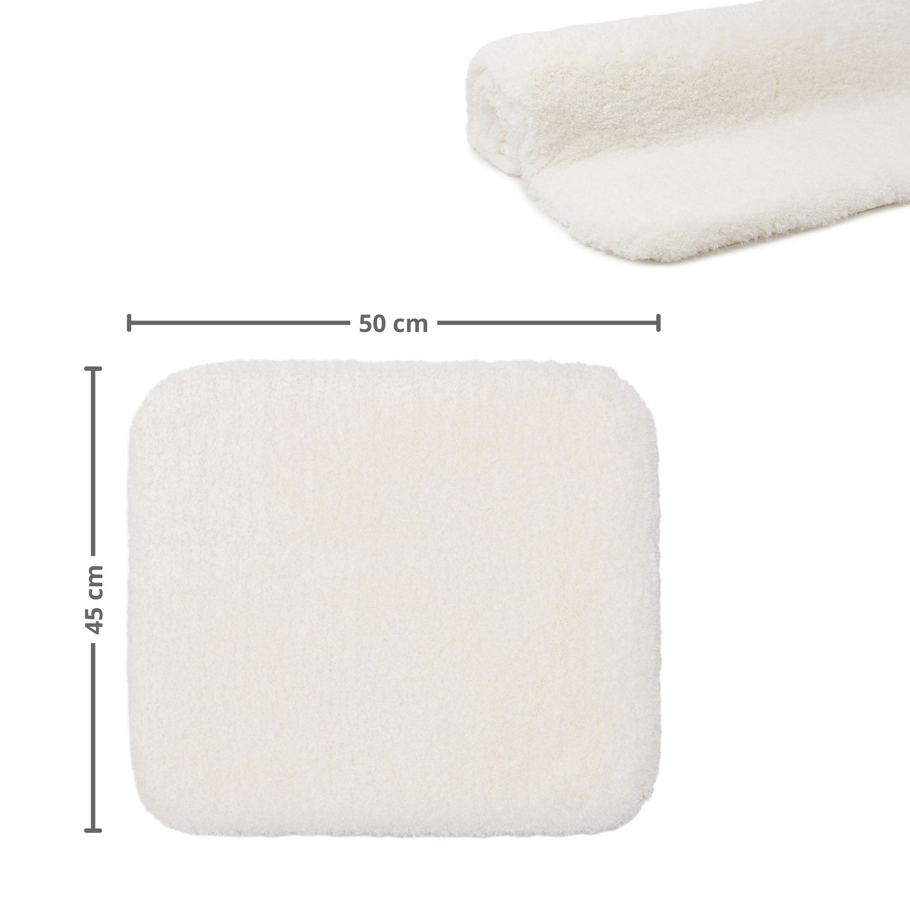 liebling Badematte Superior, rutschhemmend beschichtet, schnell trocknend, strapazierfähig, fußbodenheizungsgeeignet, Polyester, rechteckig, kuschelig weiches Polyester, in vielen verschiedenen Größen und Farben