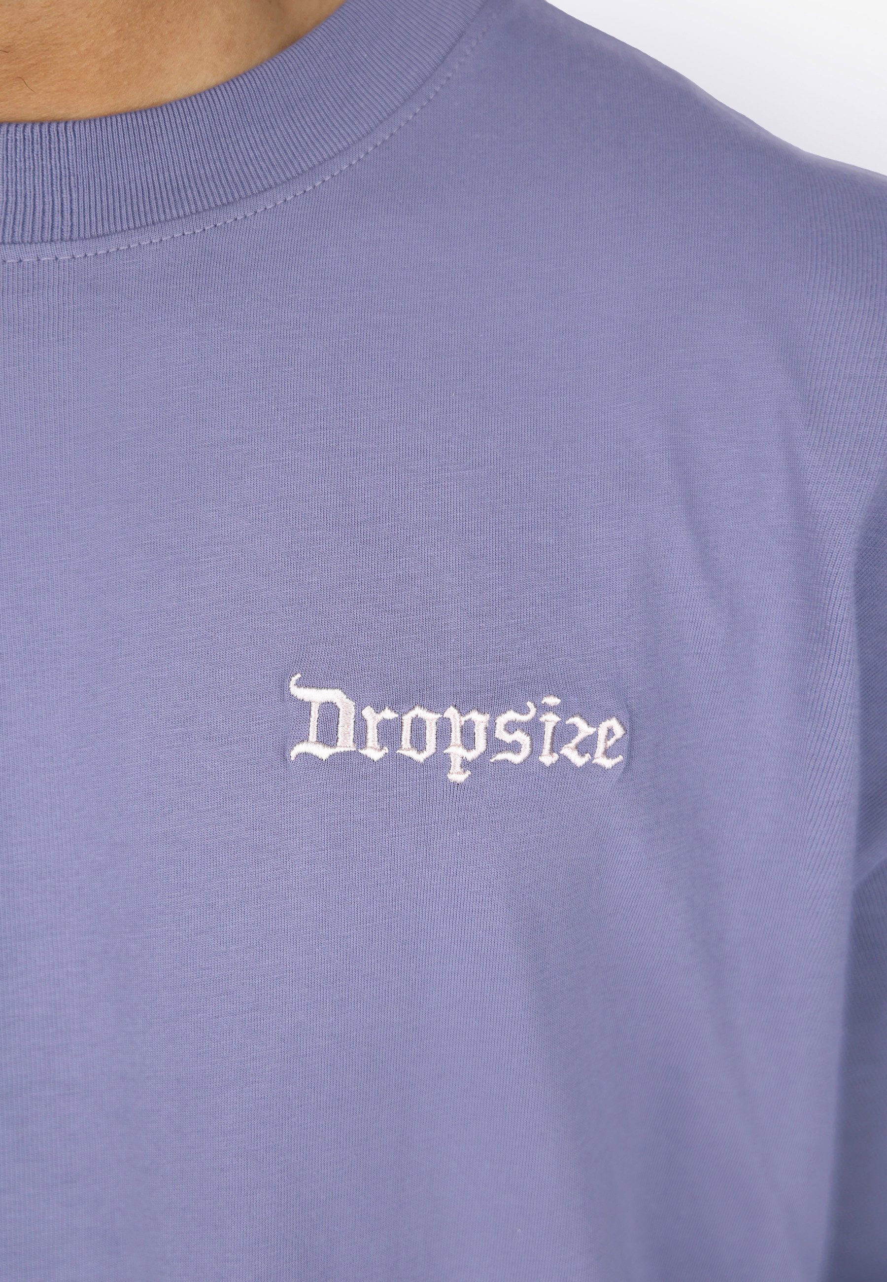 Dropsize T-Shirt Dropsize HEAVY OVERSIZE BIG LOGO T-SHIRT (1-tlg)