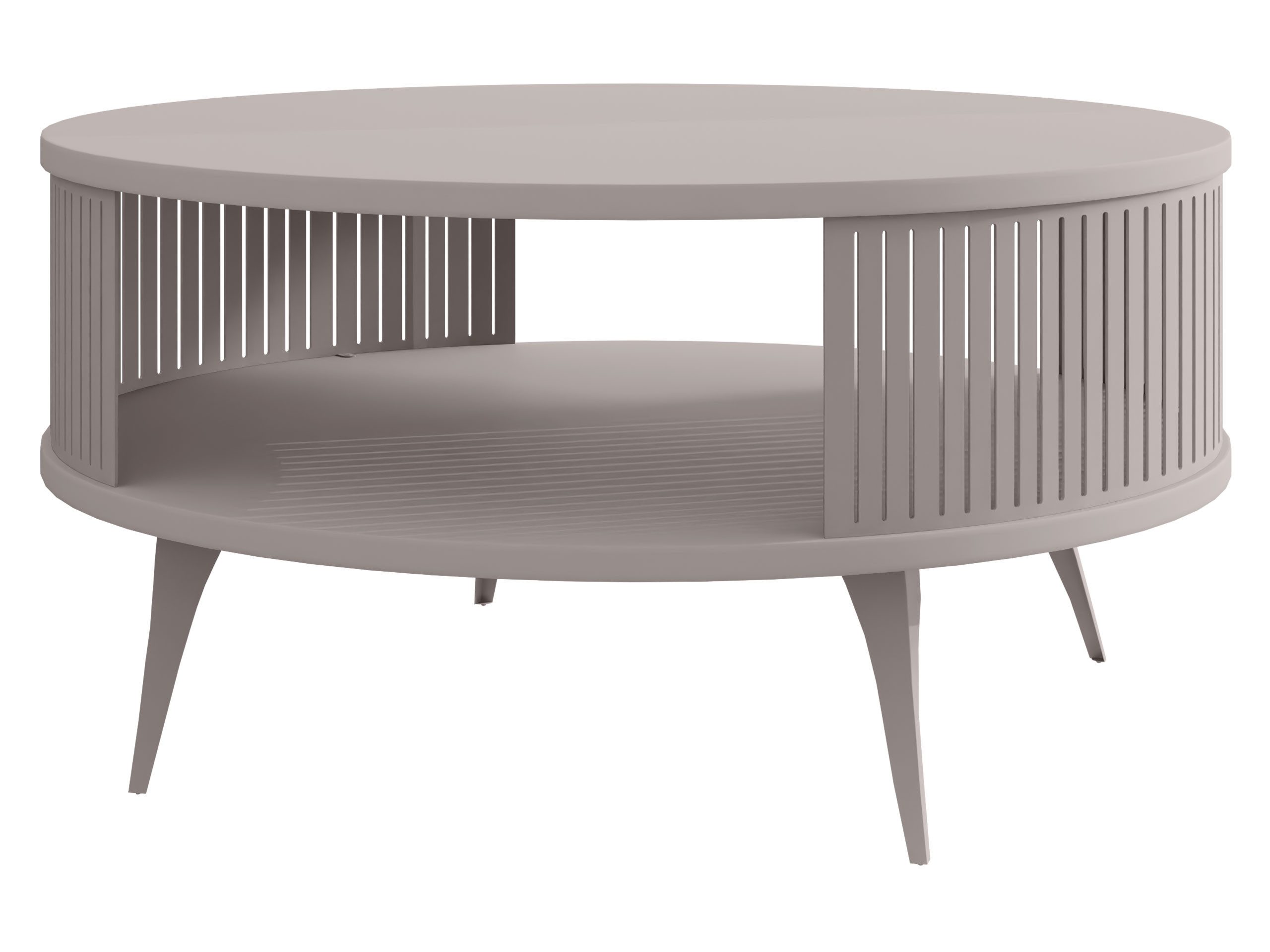 MIRJAN24 Couchtisch Roenni Cashmere, Beine und Seiten aus Stahl, 75x75x44 c günstig online kaufen