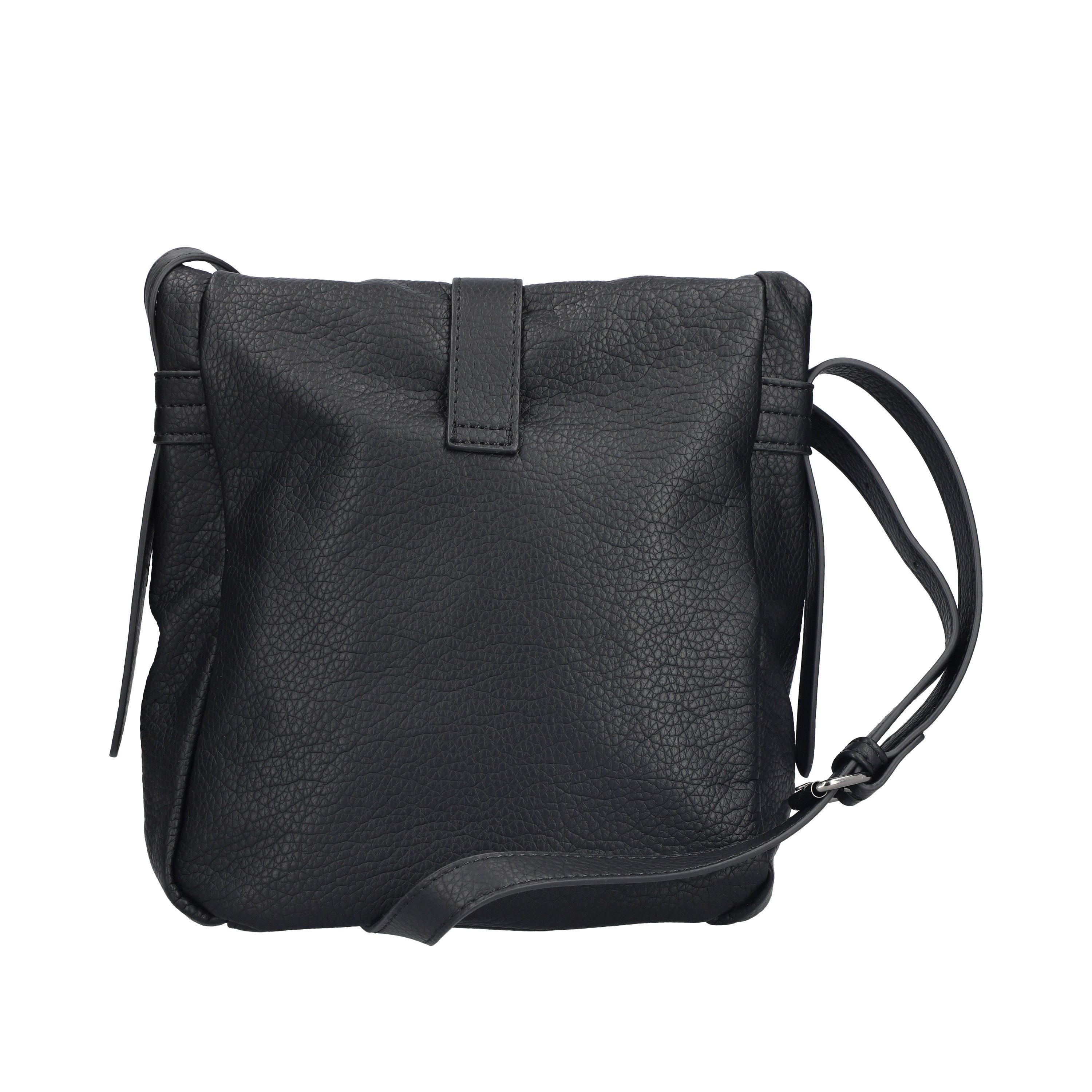 Rieker Umhängetasche, Damen-Handtasche, Schultertasche, Überschlag mit Schnallenverschluss
