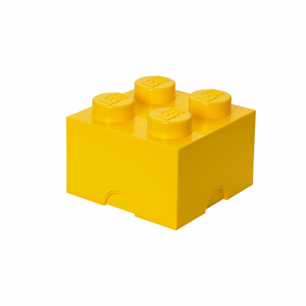 NHG Aufbewahrungsbox LEGO Storage Brick 4 - Yellow