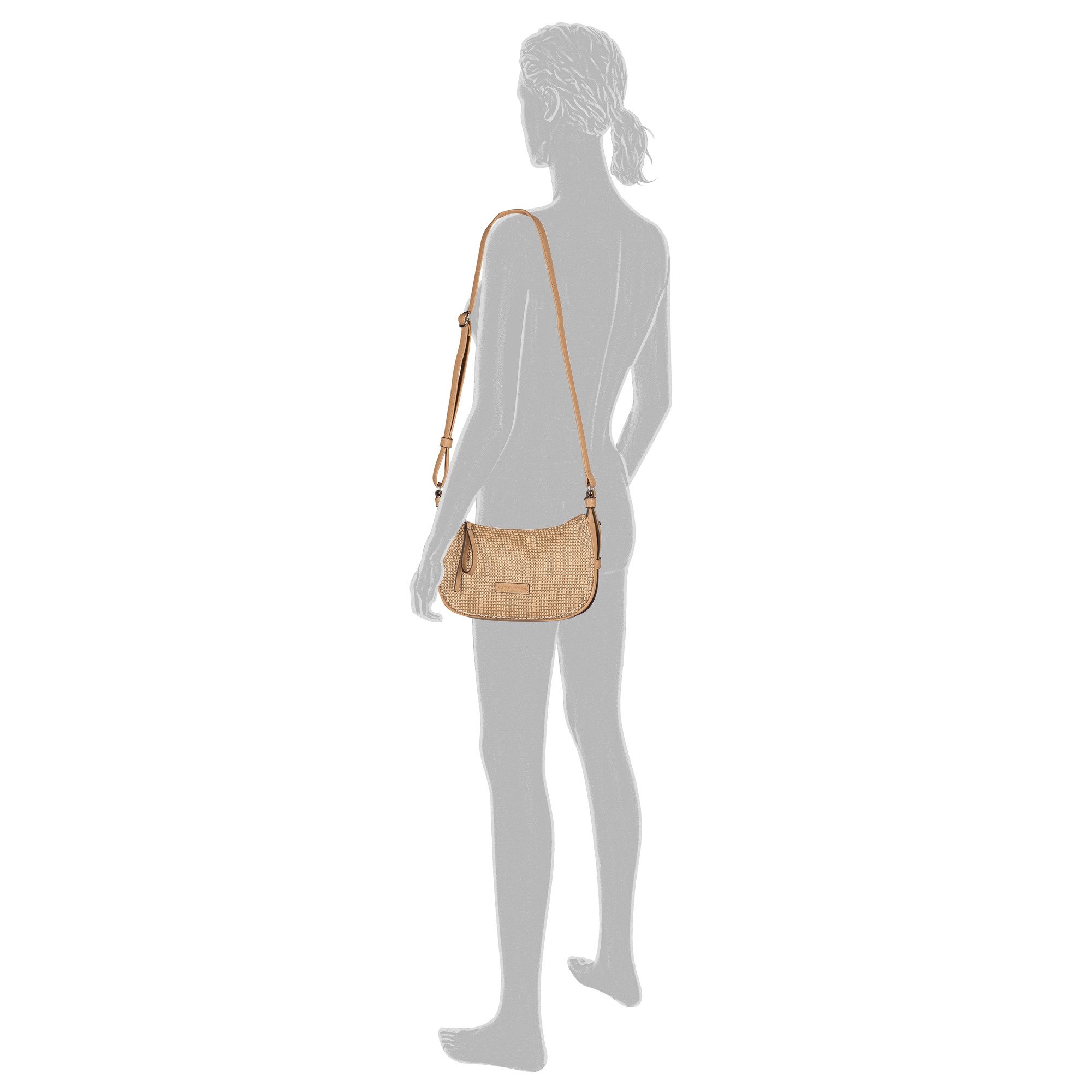 TOM TAILOR Umhängetasche Lysa Summer, Damen Schultertasche, Handtasche mit feinen Details