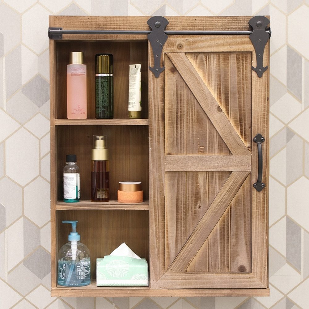 Melko Spiegelschrank Wandregal Spiegelschrank Wandschrank Holz Weiß Schiebe günstig online kaufen