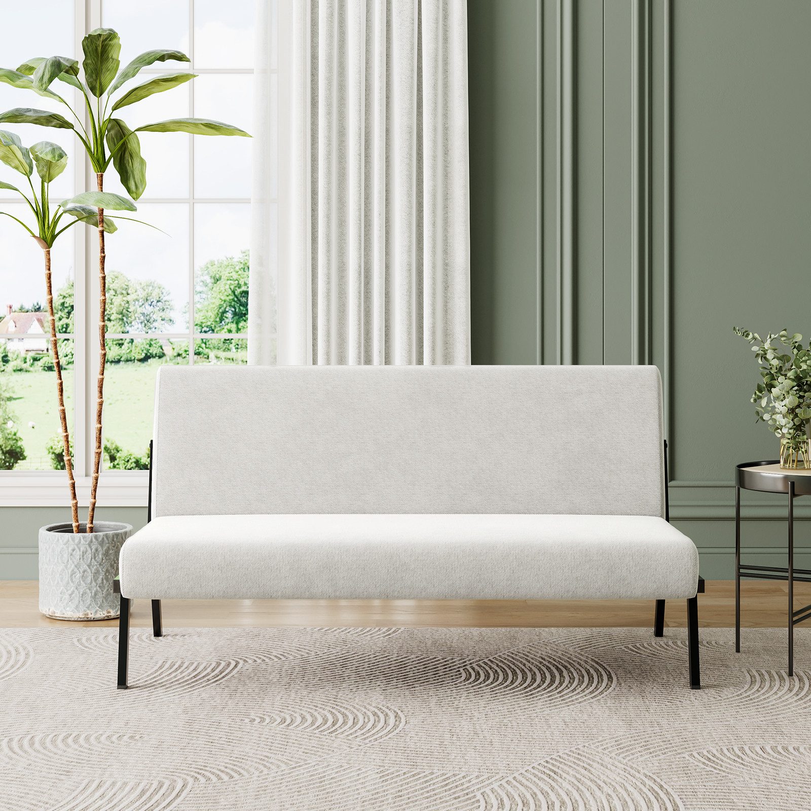 OUNUO Sofa 2 Sitzer Couch mit günstig online kaufen
