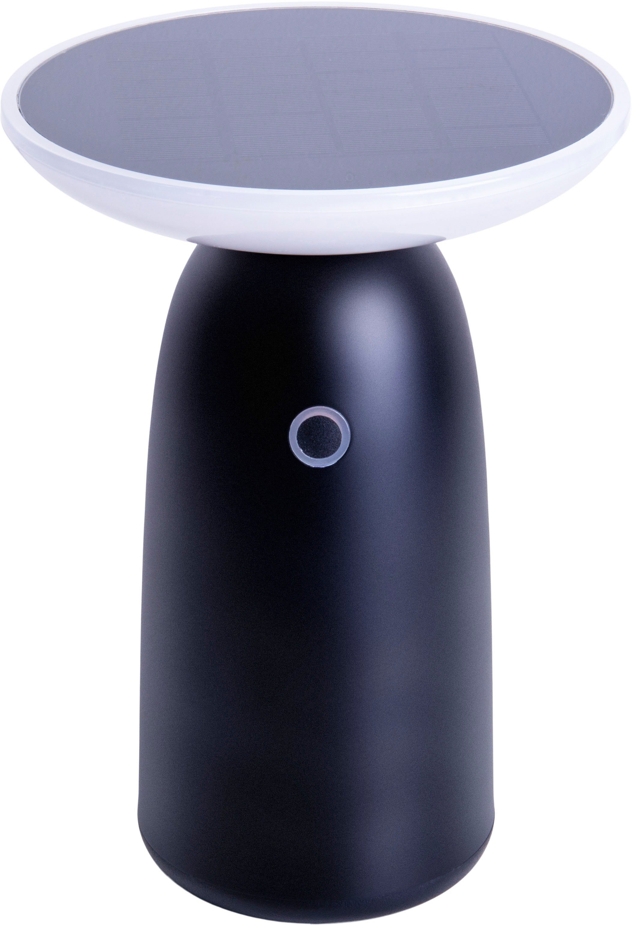 näve LED Solarleuchte Ada, LED fest integriert, Warmweiß, Stufenweise dimmbar, inkl. USB-C-Kabel (Batterien=