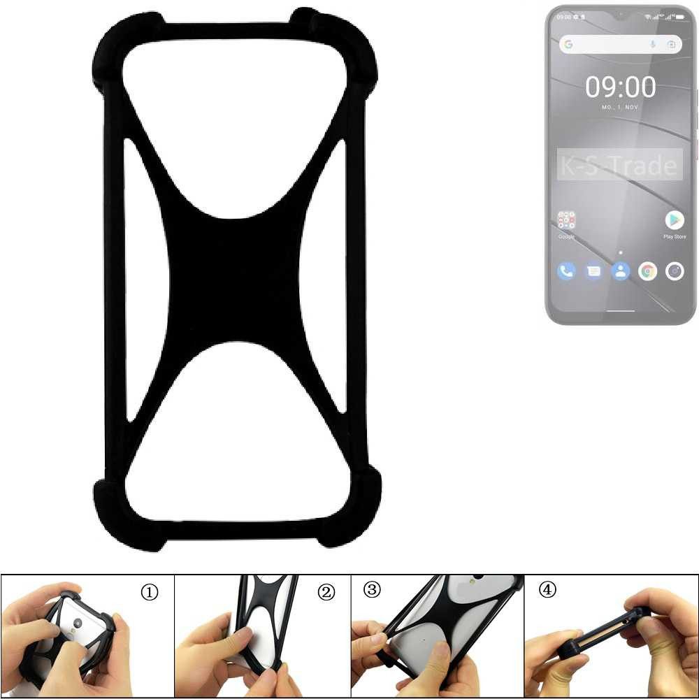K-S-Trade Handyhülle für Gigaset GS5, Handy-Hülle Schutz-Hülle Silikon Bumper TPU Softcase Smartphone