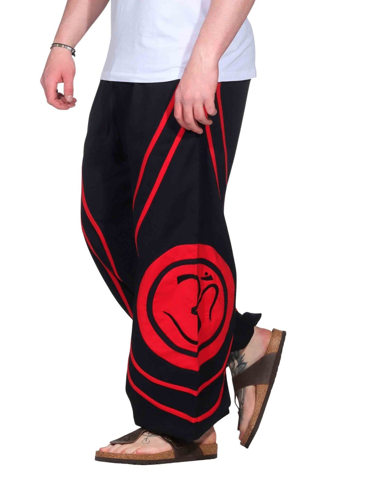 KUNST UND MAGIE Haremshose Kunst und Magie Unisex OM Pluderhose in vielen individuellen Farben