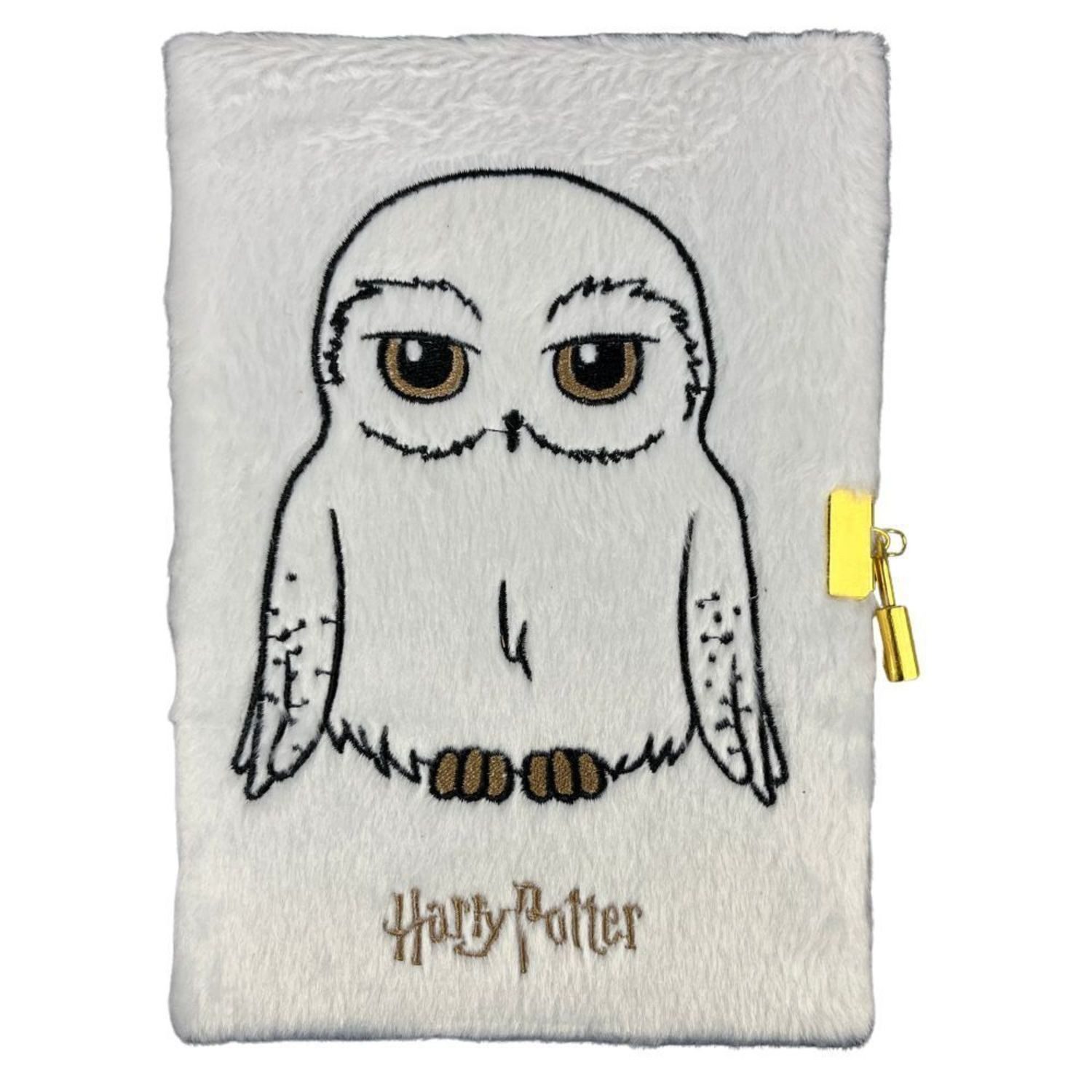 PYRAMID Notizbuch Harry Potter Hedwig A5 Notizbuch mit Plüscheinband
