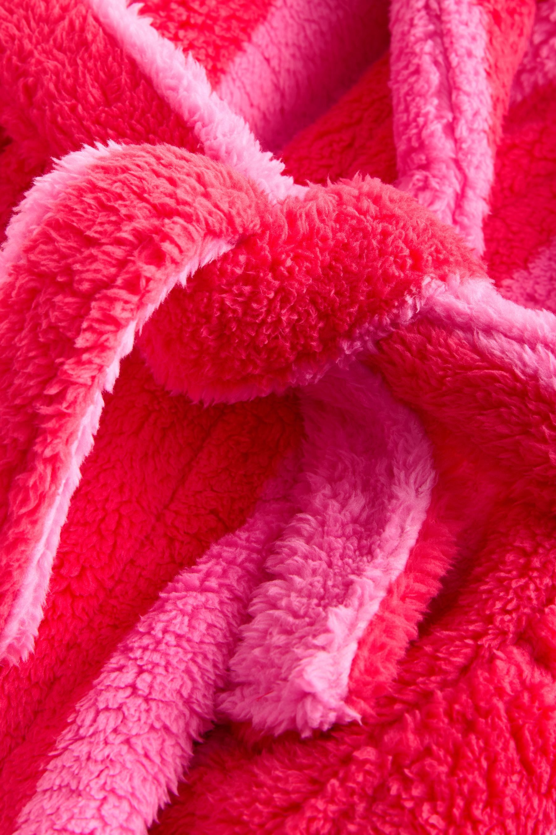Next Kinderbademantel Morgenmantel aus Teddy-Fleece, Polyester (recycelt) – Bild 4 von 5