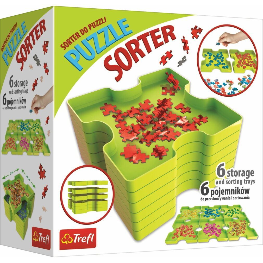 Trefl Puzzle Puzzle Sortierer - 6 Boxen, Puzzleteile günstig online kaufen
