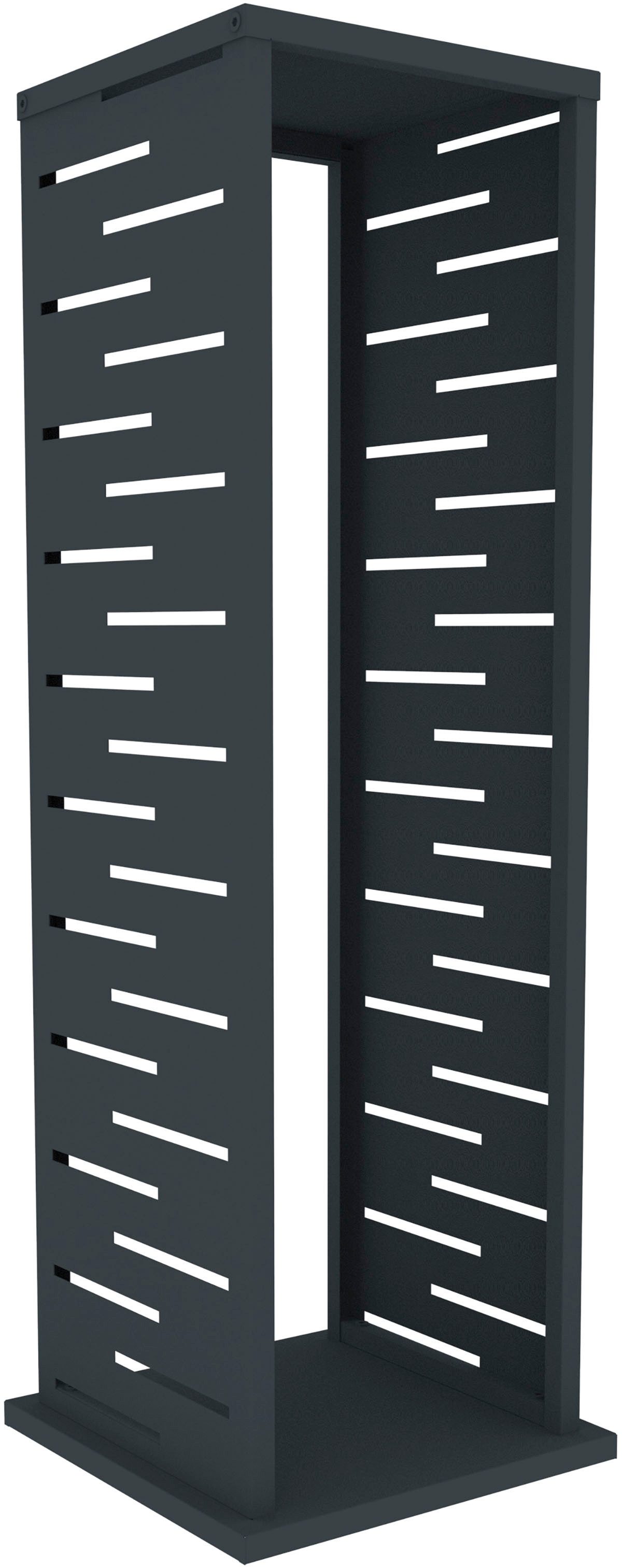 WESTMANN Kaminholzregal Luma Grid, BxTxH:37,5x37,5x112 cm