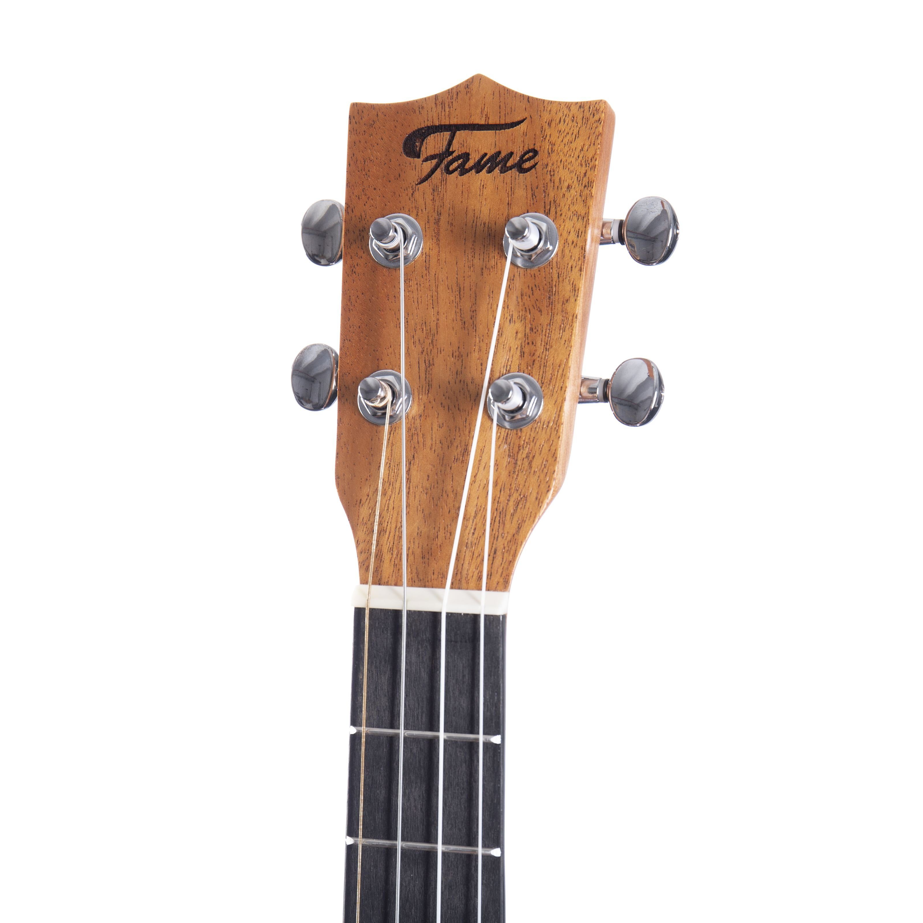 FAME Ukulele, Ukulelen, Bariton Ukulelen, Mahogany Baritone Ukulele - Bariton Ukulele