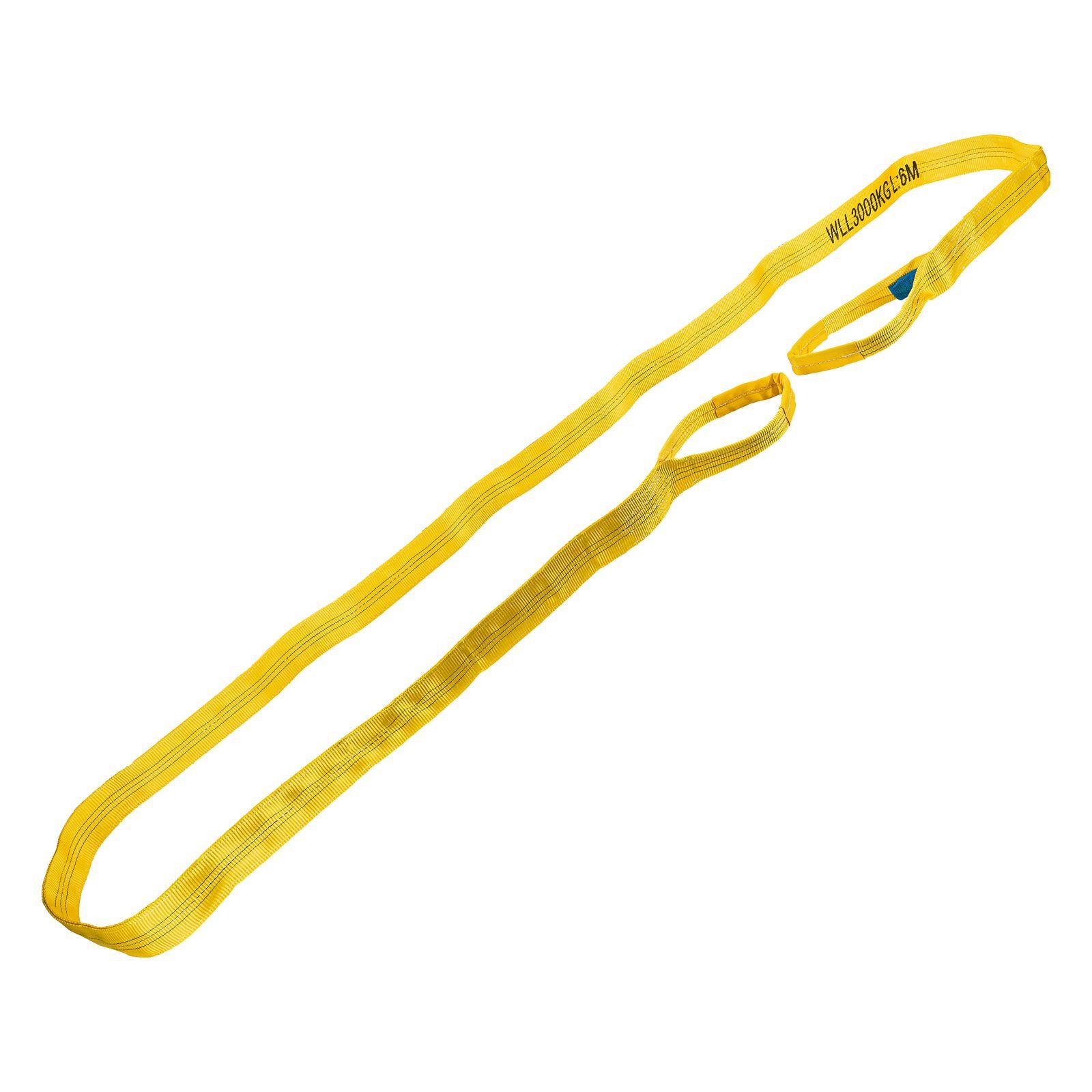 KesTek Hebeband mit Schlaufen 3t 6m Hebeband