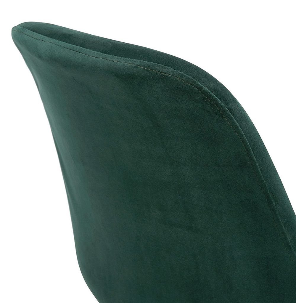 Stuhl DESIGN (green,black) Grün KADIMA x HEBE Esszimmerstuhl 48 56 Textile